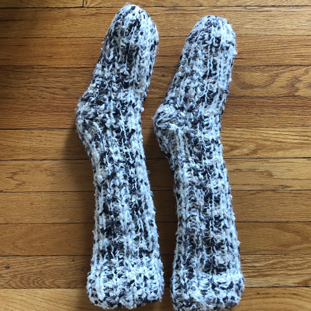 SUPER COZY knit socks slippers